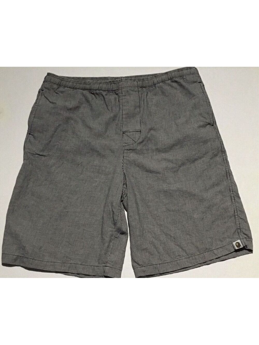 Bape checkered shorts